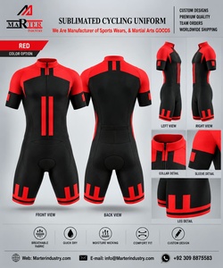 Uniforme de Ciclismo Personalizado para Hombre Adulto, Traje de Carrera de Manga Corta, Traje de Ciclismo de Equipo, Maillot de Ciclismo de Carretera, Ropa Deportiva Transpirable de Poliéster - Product Image 3