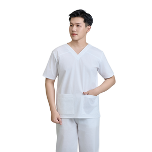 ชุดยูนิฟอร์มแพทย์แบบ unisex ยี่ห้อ FMF RTS ผ้าเนื้อนุ่ม WFX-CVC สำหรับโรงพยาบาลและคลินิก - Product Image 1
