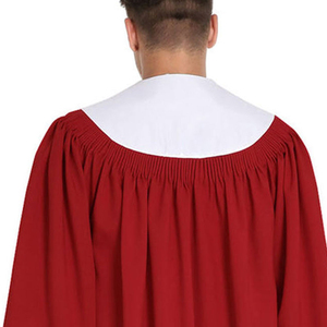 Túnicas de Coro Unisex de Alta Calidad al por Mayor OEM con Estolas, Paquete de Túnicas de Iglesia para Clero - Product Image 6