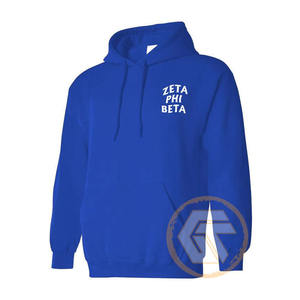 GREEK TREASURES Diseña tu propia sudadera con capucha personalizada de invierno para mujer de Zeta Phi Beta, transpirable, con estampado digital - Product Image 5
