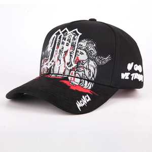 Unisex Snapback <b>Cap</b> <b>Black</b> 6 Panel <b>Baseball</b> Hat Skull Embroidery Street Style Casual Headwear <b>Baseball</b> <b>Caps</b> Unisex <b>Baseball</b> <b>Cap</b> - Product Image 2