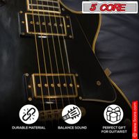 GS AC BRSS HD D0100H7XXCX 6-String Acoustic Guitar Medium Gauge Steel Carbon Core Bright Powerful Tone Instrument Accessory