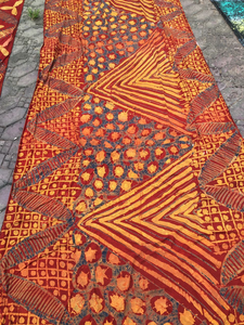 Vibrant Kenya Ankara African Wax Print Cotton Fabric for Fashion Apparel Design Projects Wholesale 100% Cotton - Product Image 3