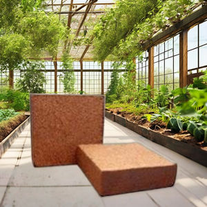 Bloque de turba de coco lavado de 5kg con baja CE para agricultura - Product Image 1