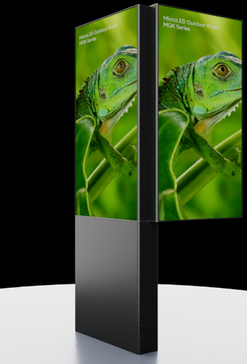 86 Inch Outdoor P1.8 Micro Led Display HDR10 IP65 16bit Digital Signage 3500 Nits High Brightness, sunlight Readable,