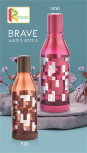 Bouteille d'eau en plastique Reliance Plast, bleu rose, design moderne, bouchon à vis, sans BPA, pour les voyages en plein air, la randonnée, unisexe - Product Image 4
