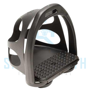Étriers d'équitation de sécurité haut de gamme avec cage de pied fermée, en fer, pour l'entraînement en stalle et la pratique à l'extérieur - Product Image 5