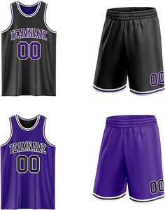 Uniforme de Baloncesto Personalizado de Alta Calidad – Camiseta y Pantalones Cortos Sublimados 100% Poliéster - Product Image 6
