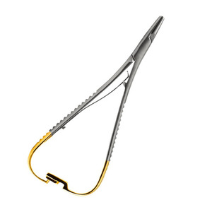 Porte-aiguille Mathieu de haute qualité, très vendu, 170 mm, manuel, en acier inoxydable, classe I, certifié CE, outil chirurgical dentaire - Product Image 1