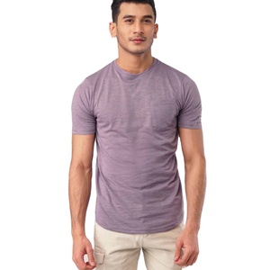 High Quality T Shirts for Men's 100% Cotton Short Sleeve Crew Neck T-Shirt - Product Image 2