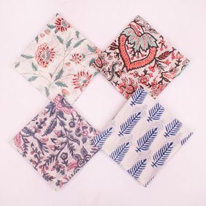 Pañuelos de Algodón con Estampado Boho Floral, Estilo Vintage, para Adultos, Bandanas Clásicas para Hombre, Multicolor, Tejidas, Accesorios de Regalo - Product Image 1