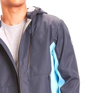 Men's High Street Style Soft Shell <b>Slim</b> <b>Fit</b> Coated Canvas <b>Jacket</b> Plus Size Outdoor Sports with Stand Collar for Winter - Product Image 5
