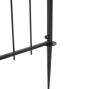 Archi in Ferro Battuto Ecologici per Tetti Piatti, Recinzione per Piante Rampicanti da 3 Piedi per Uso Esterno, per Cancelli di Case, Materiali in Legno/PVC/Metallo - Product Image 5