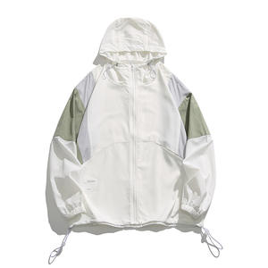 Veste Coach en Soie Glacée Ultra 2026 pour l'été, Fermeture Éclair, Col Montant, Personnalisable, Coupe Décontractée Ample pour la Protection Solaire - Product Image 2