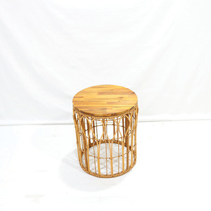 Trending Durable Iron & <b>Plastic</b> Round Coffee <b>Table</b>-Minimalist Living Room Outdoor Accent <b>Table</b> - Product Image 2