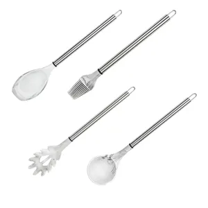 Cooking Supplies Kitchen Tools Accessories Utensils Marble Silicone Utensils Set