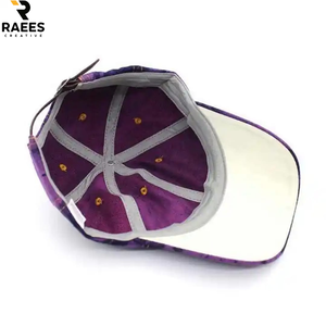 Casquettes de golf et de baseball personnalisées en toile 100% coton respirante, imperméable, haute performance, 5 panneaux, ajustables, haute qualité, unisexe - Product Image 1