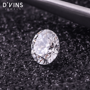 D'vins Jewels Diamant cultivé en laboratoire 100% CVD, taille 4 carats, couleur D, pureté VS, taille brillant ronde, diamant non monté, Surat - Product Image 4
