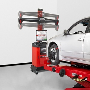 Machine d'alignement de roues 3D Hunter originale – Système d'alignement de voiture automatisé et informatisé pour ateliers de réparation automobile, prêt à la vente - Product Image 4