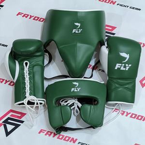 Set de Boxeo Premium con Guantes de Cuero, Protector de Cabeza y Protector Inguinal, OEM Disponible, Kit de Sparring para Luchadores, Gimnasio y Venta al por Mayor - Product Image 6