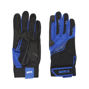 Guantes de Béisbol Personalizados de Cuero Negro/Blanco, Acolchados, Transpirables, con Cierre de Hebilla Ambidiestro, Tejido de Punto, Profesionales - Product Image 6