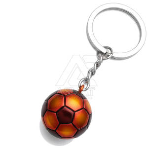 Porte-clés Mini Ballon de Football en Caoutchouc, Nouveau Design, pour Fans de Sport, Vente en Gros - Product Image 5