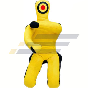 New Professional MMA Gear Custom Labels Jiu Jitsu Punching Bag Grappling <b>Dummy</b> Sitting Position Customized PK Taekwondo Karate - Product Image 1