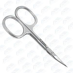 Professional Stainless Steel Cuticle Scissors High-Quality Manicure Scissors with Curved Tip Wholesale Price Trimmers - Product Image 6