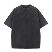 Nouvel arrivage : Ensemble de T-shirts pour hommes 100% Coton Tricoté Imprimé, Décontracté, Personnalisé, Coupe Oversize, Uni, Respirant