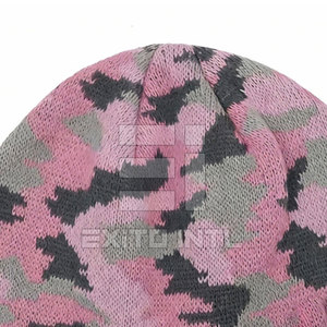 หมวกบีนนี่อะคริลิกพิมพ์ลายดิจิตอลแบบกำหนดเองได้ ปี 2026 สำหรับทุกเพศ ระบายอากาศได้ดี กันน้ำ อุ่นสบาย ปรับขนาดได้ สำหรับผู้ใหญ่ คุณภาพสูง ลายแจ็คการ์ด สไตล์ลำลอง - Product Image 3