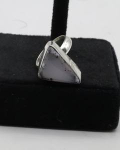 Natural Agate <b>Adjustable</b> <b>Ring</b> for Women – German Silver Handmade Agate Stone <b>Ring</b> Boho Gemstone Jewelry - Product Image 3