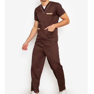 Uniformes Médicos Pinco Sports para Hombre y Mujer, con Logotipo Personalizado, Cuello en V, Material Spandex, Pantalones Jogger con Detección de Agujas - Product Image 5