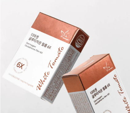 dermagen glutathione film 6x derma orally dissolving Glutathione Film Glutathione Melting Film - 0.4g