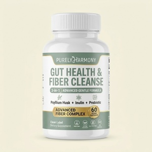 Rainwood OEM Complément Synbiotique Capsules de Psyllium <span class=keywords><strong>et</strong></span> Inuline <span class=keywords><strong>Prébiotique</strong></span> <span class=keywords><strong>et</strong></span> <span class=keywords><strong>Probiotique</strong></span> Nettoyant Quotidien en Fibres Fabricant - Product Image 1