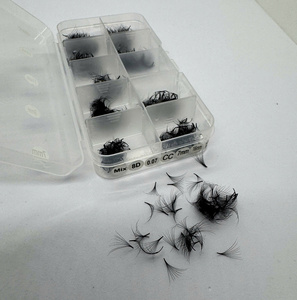 Mix tray <b>premade</b> <b>lash</b> fans promade fans volume extensions <b>lash</b> manufacturer individual <b>lash</b> extension tray D L M <b>lash</b> extension - Product Image 3