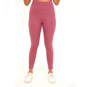 Leggings de Yoga para Mujer, Cintura Media, Transpirables, Tejidos, Sin Costuras, Elásticos, Ropa Deportiva para el Mercado Estadounidense - Product Image 4