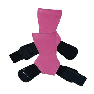 Poignées de musculation en cuir premium pour la musculation - Protection antidérapante pour la paume avec soutien du poignet pour le fitness et le cross-training - Product Image 6