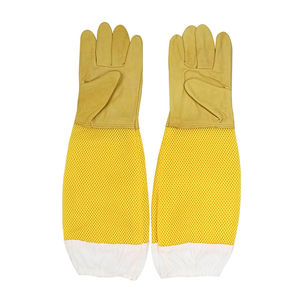 Guantes Profesionales de Apicultura al por Mayor |   Cuero de Cabra Duradero con Ajuste de Segunda Piel |   Fábrica de Suministro al por Mayor - Product Image 1