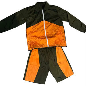 Premium Quality 100% Polyester Men's Sporty Winter Tracksuit Set <b>Zip</b>-<b>Up</b> <b>Jacket</b> Pants Breathable Eco-Friendly Waterproof Quick - Product Image 5