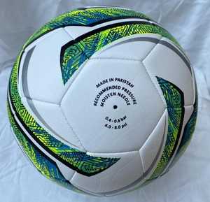 Hand Stitched Custom Soccer Ball PU Leather Plain <b>White</b> Official Size 5 <b>Football</b> Lightweight Indoor Outdoor Training Match 32 - Product Image 6