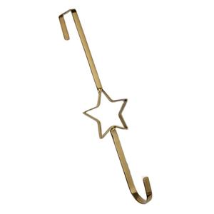Cintre de couronne en métal enduit d'or élégant pour Homer décor de porte d'hôtel cintre de couronne en métal au prix de gros très vendu - Product Image 1