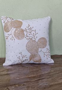 Cotton Handmade Chickadee Bird Punch Needle Cushion <b>Cover</b> Decorative Embroidery <b>Throw</b> Pillow Case <b>Sofa</b> Couch Living Room Home - Product Image 6