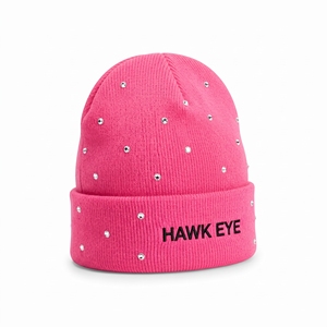 Custom Wool Knit <b>Beanie</b> Hat <b>Satin</b> <b>Lined</b> Winter Cap Warm Unisex Knitted Cuffed Headwear Wholesale - Product Image 5