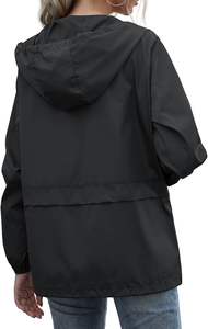 Chaquetas Cortavientos Deportivas para Mujer, Chaqueta Cortavientos Ligera de Otoño con Logotipo Personalizado, Chaqueta de Nailon de Secado Rápido 2026 - Product Image 4