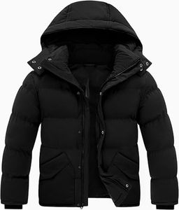 Veste matelassée en duvet de haute qualité avec logo personnalisé OEM, veste épaisse à capuche tendance pour homme, veste bomber d'hiver personnalisée, veste matelassée brillante pour homme - Product Image 1