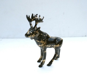 Wild Animal Metal Craft Figurine Small Size Home Table Decoration <b>Art</b> <b>Deco</b> Design for Birthday Gift Cheap Wholesale - Product Image 2