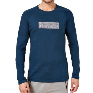 Camiseta de Manga Corta para Hombre, Cuello Redondo, 100% Algodón, Diseño de Logotipo Impreso Digitalmente en la Parte Delantera, Transpirable, Corte Regular Informal, Personalizable - Product Image 4