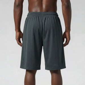 กางเกงบาสเก็ตบอลผ้าตาข่ายสีเทาชาร์โคลสำหรับผู้ชาย รุ่น Performance Men พร้อมเชือกผูกเอวยางยืด เหมาะสำหรับการฝึกซ้อมกีฬา ออกกำลังกาย ใส่เล่นกีฬา หรือใส่ลำลอง - Product Image 5