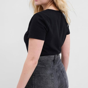 Camiseta de Mujer, Estilo Relajado, de Algodón, Ligera y Elegante para Uso Diario, Camiseta de Mujer, Ropa Premium para el Día a Día - Product Image 6