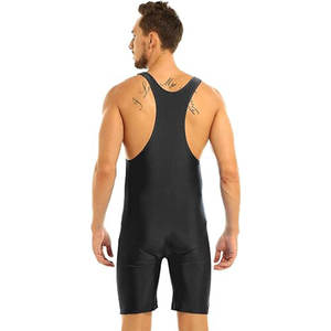 Traje de Lucha Libre para Adultos Unisex, Alta Calidad, Colores y Tallas Personalizadas, Venta al Por Mayor, Transpirable, con Logotipo del Equipo, Traje de Levantamiento de Pesas para Gimnasio - Product Image 5